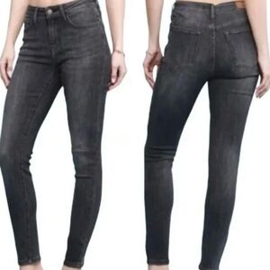 Judy Blue JB8883 Black / Charcoal Gray Wash Skinny Fit High Rise Stretch Jean